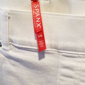 Spanx white skinny jeans